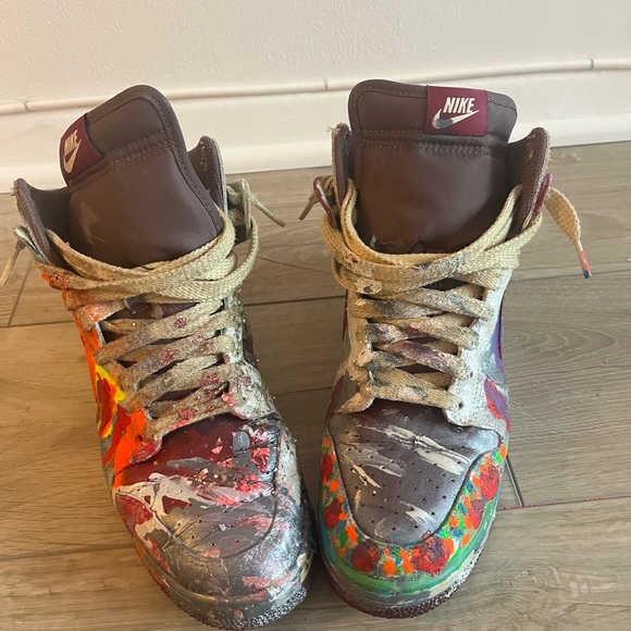 Refab’d one of a kind Nike Women’s Dunk High 1985 size 10 - Picture 4 of 13